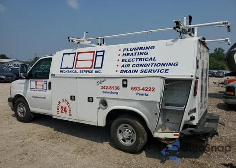 2018 Chevrolet Express G3500 z USA, uszkodzony, nr VIN 1GB0GRFG4J1259580